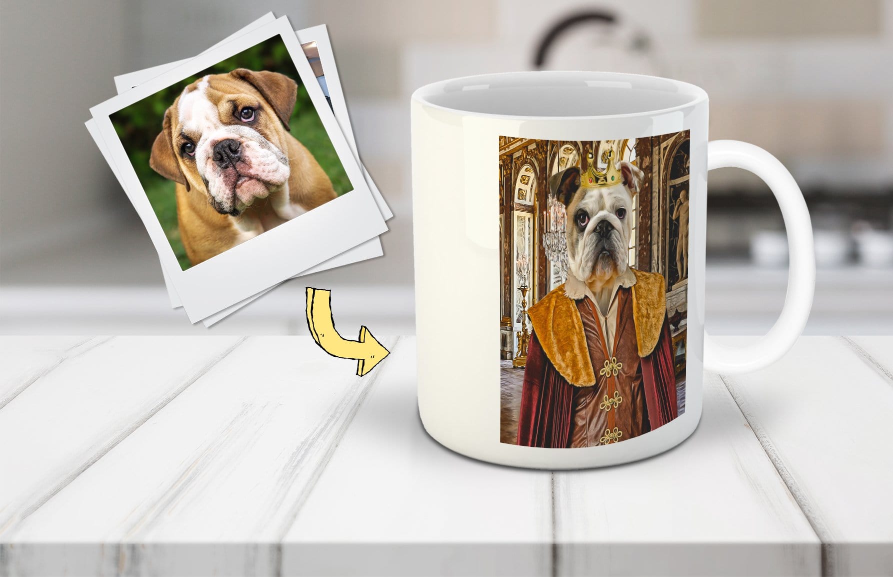 &#39;The Prince&#39; Personalized Pet Mug