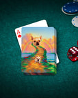 'The Rainbow Bridge' Personalized Pet Playing Cards