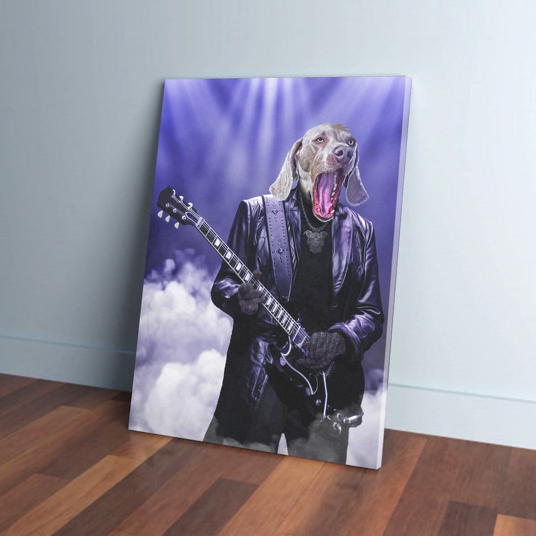 'The Rocker' Personalized Pet Canvas