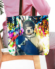 'The Skateboarder' Personalized Tote Bag