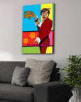 'The Spy Who Humped Me' Personalized Pet Canvas