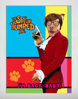 'The Spy Who Humped Me' Personalized Pet Poster