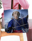 'The Swordsman' Personalized Tote Bag