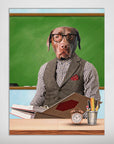 'The Teacher' Personalized Pet Poster