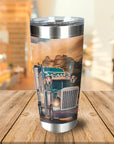 'The Truckers' Personalized 2 Pet Tumbler