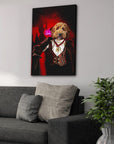 'The Vampire' Personalized Pet Canvas