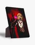 'The Vampire' Personalized Pet Standing Canvas