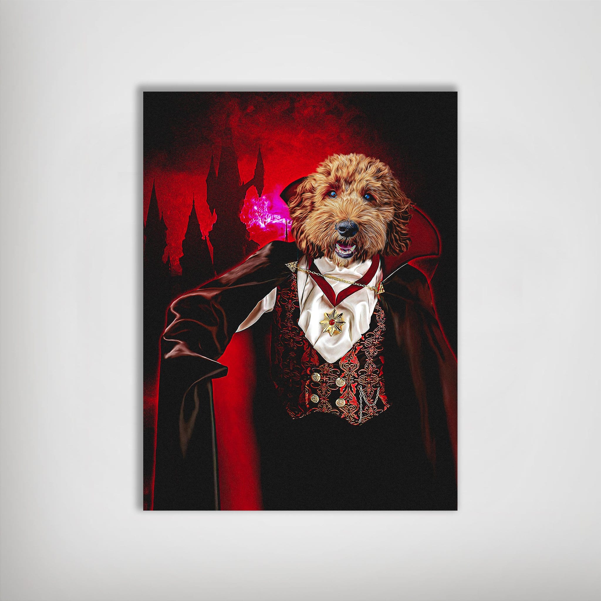 &#39;The Vampire&#39; Personalized Pet Poster