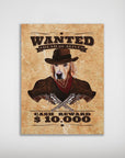 'The Wanted' Personalized Dog Poster