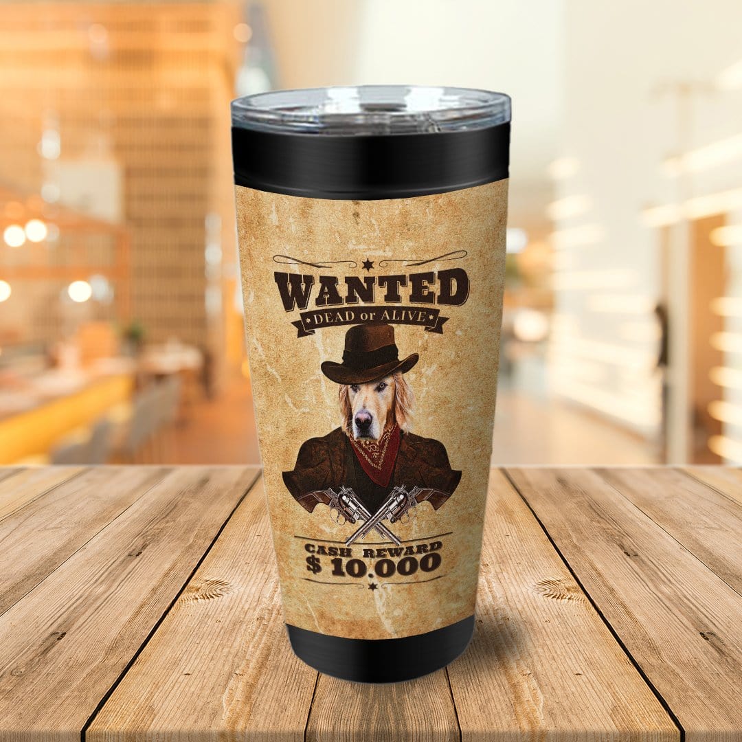 &#39;The Wanted&#39; Personalized Tumbler
