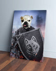 'The Warrior' Personalized Pet Canvas