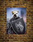 'The Warrior' Personalized Pet Poster