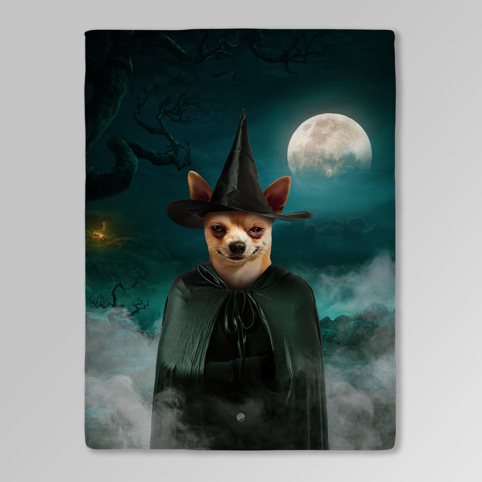 &#39;The Witch&#39; Personalized Pet Blanket