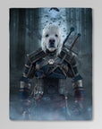 Manta personalizada para mascotas 'The Witcher Doggo'