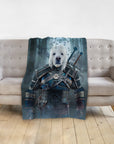 'The Witcher Doggo' Personalized Pet Blanket