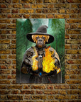 'The Wizard' Personalized Pet Poster