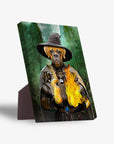 'The Wizard' Personalized Pet Standing Canvas