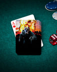 'The Wolverine Dog' Personalized Pet Playing Cards
