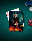 'The Wonder Doggette' Personalized Pet Playing Cards