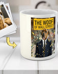 Taza personalizada para mascotas 'La trama de Wall Street'