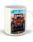 'The Yeep Cruisers' Personalized 2 Pet Mug