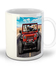 'The Yeep Cruisers' Personalized 3 Pet Mug