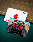 'The Yeep Cruisers' Personalized 4 Pet Playing Cards