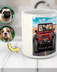 'The Yeep Cruisers' Personalized 4 Pet Mug