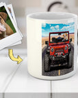 'The Yeep Cruiser' Personalized Pet Mug