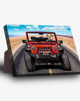 'The Yeep Cruiser' Personalized Pet Standing Canvas