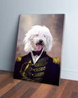 The Admiral: Personalized Pet Canvas