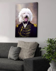 The Admiral: Personalized Pet Canvas