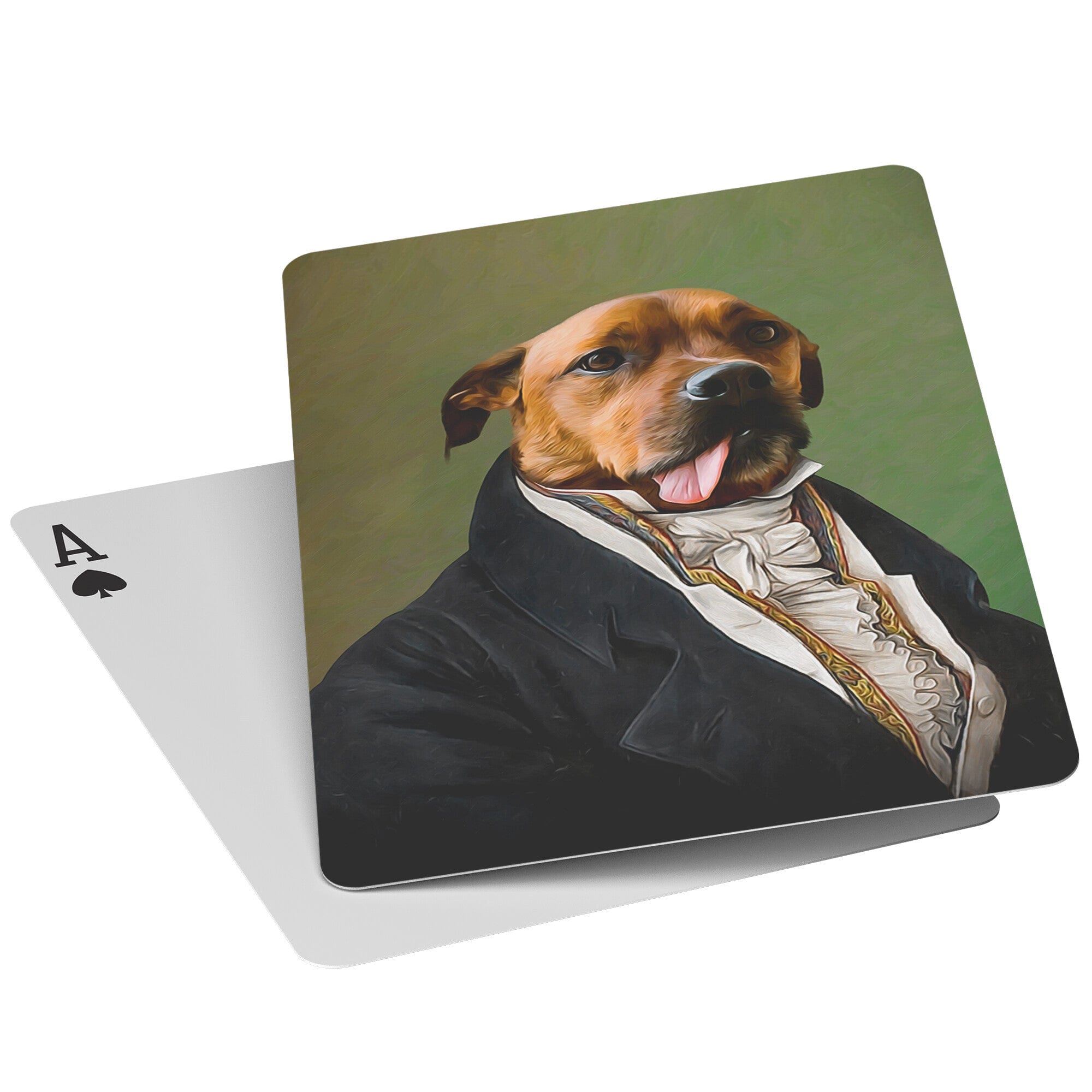 &#39;The Ambassador&#39; Personalized Pet Playing Cards