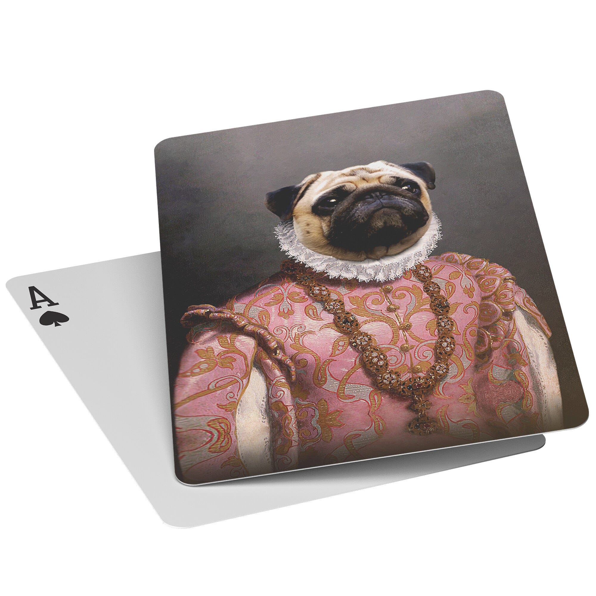 &#39;The Archduchess&#39; Personalized Pet Playing Cards