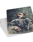 'The Army Veteran' Personalized Pet Playing Cards