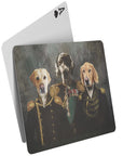 'The Brigade' Personalized 3 Pet Playing Cards