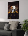 The Captain: Personalized Pet Canvas