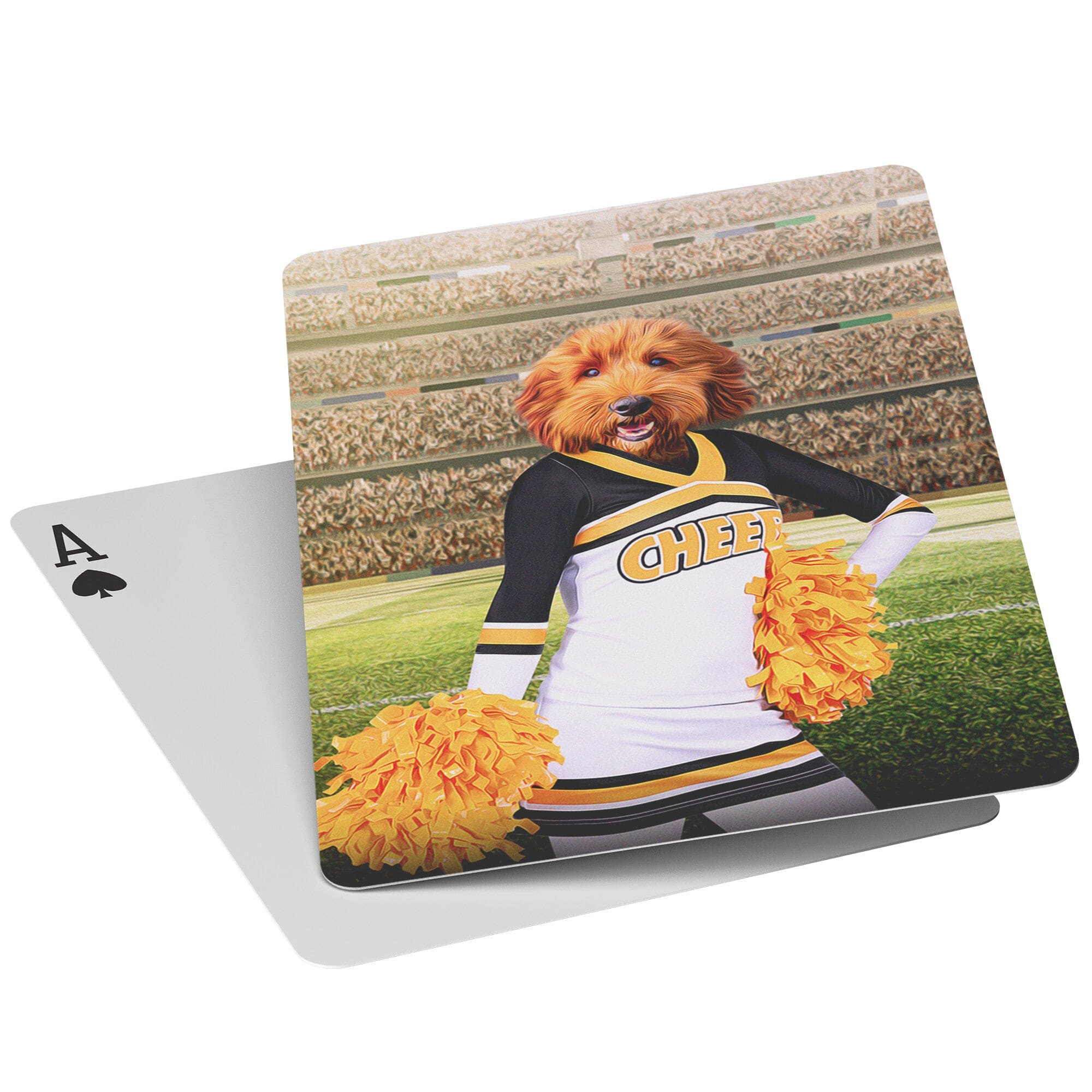 The Cheerleader' Personalized Pet Playing Cards – doggovinci
