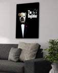 The Dogfather: Personalized Pet Canvas