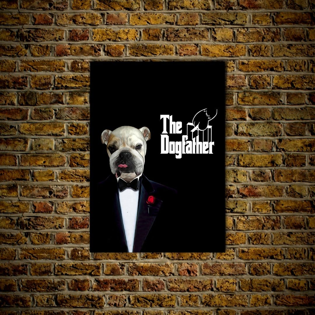 The Dogfather: Personalized Dog Poster
