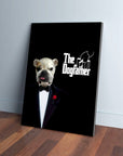 The Dogfather: lienzo personalizado para mascotas