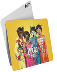 'The Doggo Beatles' Personalized 4 Pet Playing Cards