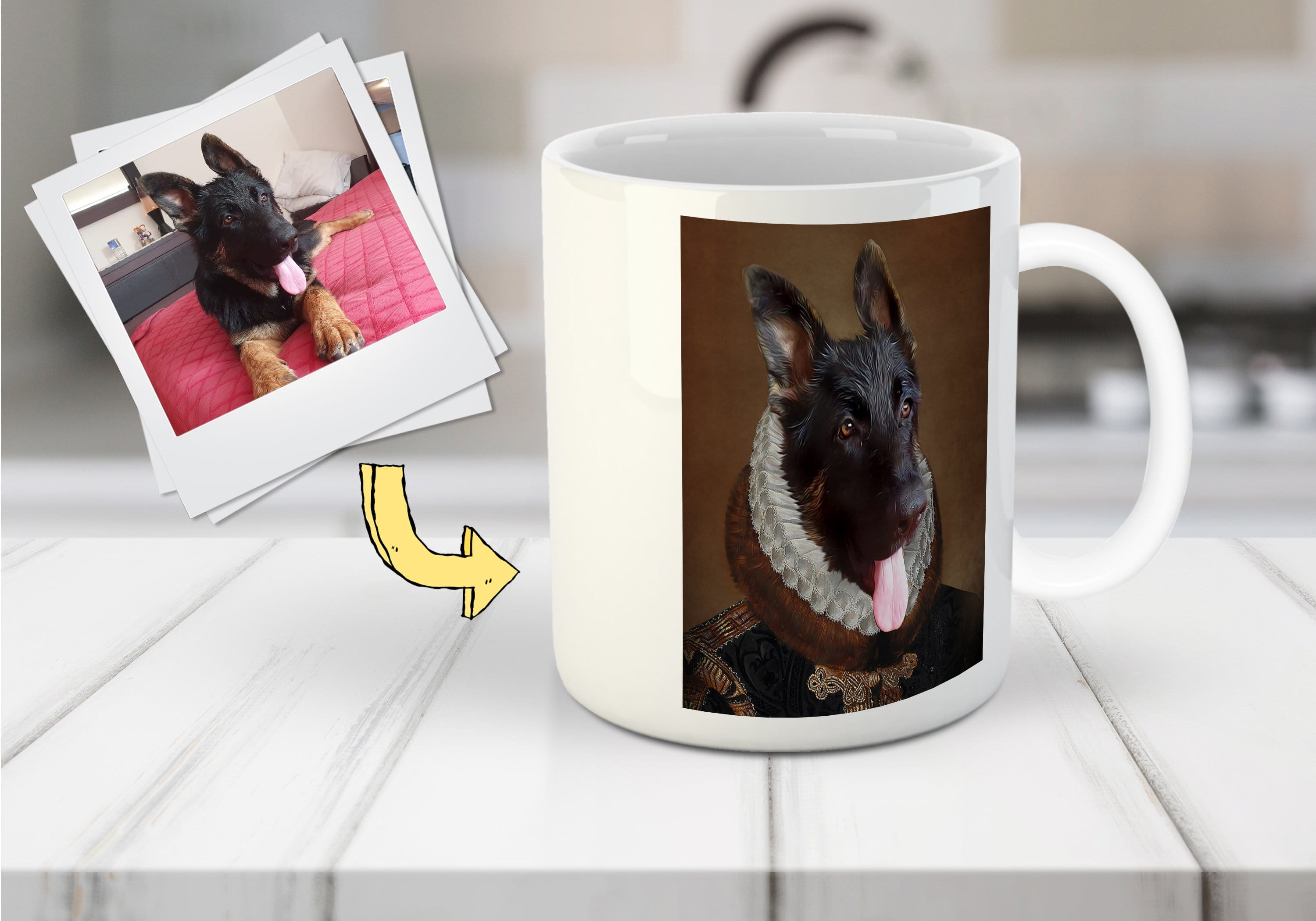 The Duke Custom Pet Mug
