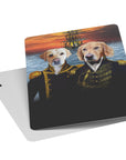 'The Explorers' Personalized 2 Pet Playing Cards