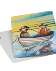 'The Fishermen' Personalized 2 Pet Playing Cards