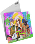 'The Fresh Pooch' Personalized 3 Pet Playing Cards