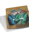 'The Golfers' Personalized 2 Pet Playing Cards