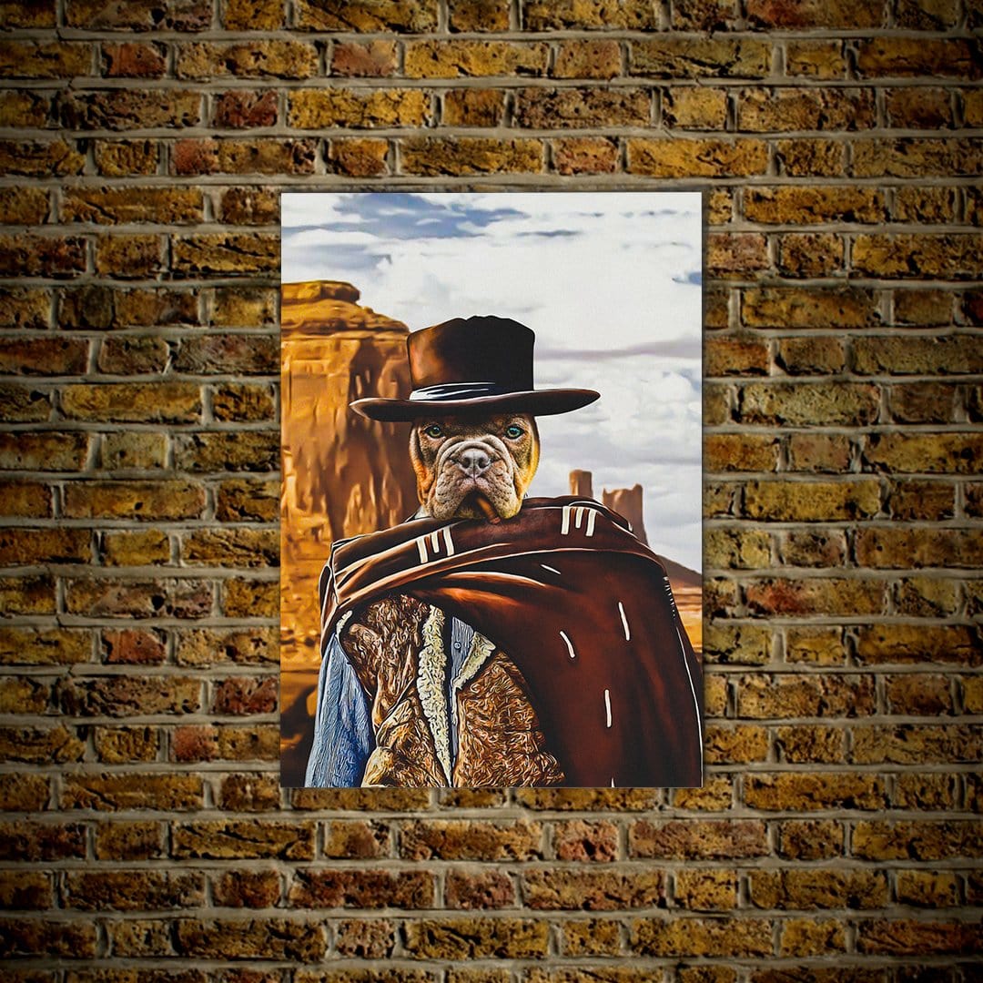 &#39;The Good the Bad and the Furry&#39; Personalized Pet Poster