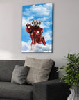 'The Iron Doggo' Personalized Pet Canvas
