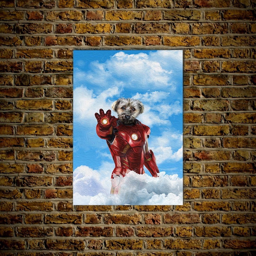 &#39;The Iron Doggo&#39; Personalized Dog Poster